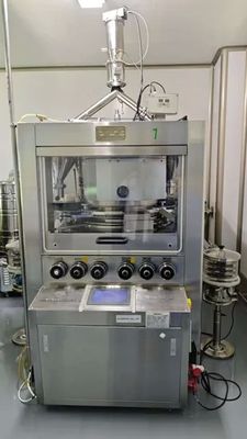 চীন GZP55 High Speed Rotary Tablet Press Machine with 100kN Main Pressure 20kN Pre-Pressure and 396000PCS/H Production Capacity সরবরাহকারী