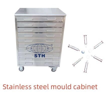 চীন Stainless Steel Mould/Punches & Dies Storage Cabinet 10 Layer For Tablet Press Machine সরবরাহকারী