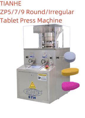 চীন TIANHE Touch Screen Control GMP Design Stainless Steel Lab Tablet Press Machine for Pharmaceutical and Chemical Industries সরবরাহকারী