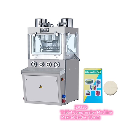 TIANHE ফোর্স ফিডার 80KN 8mm রুন আকৃতির ট্যাবলেট কম্প্রেশন মেশিন কৃষি জন্য সরবরাহকারী