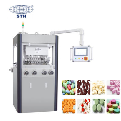 25mm Tablet Automatic Rotary Tablet Press Machine with 100kN Pressure and 40r/min Turret Speed সরবরাহকারী