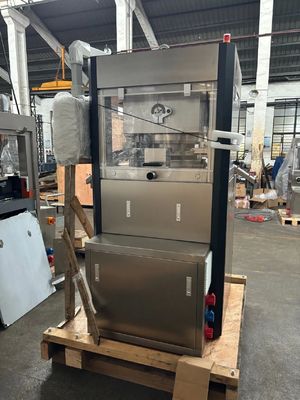 25mm Tablet Automatic Rotary Tablet Press Machine with 100kN Pressure and 40r/min Turret Speed সরবরাহকারী