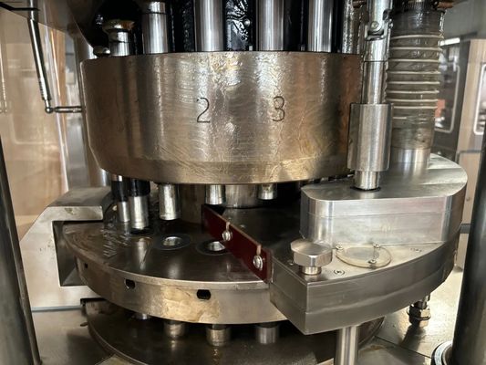 ZP11 Rotary Tablet Press Machine with 11 Stations 100 kN Main Pressure and 5.5 kW Motor Power for Pharmaceutical and Food Industries সরবরাহকারী